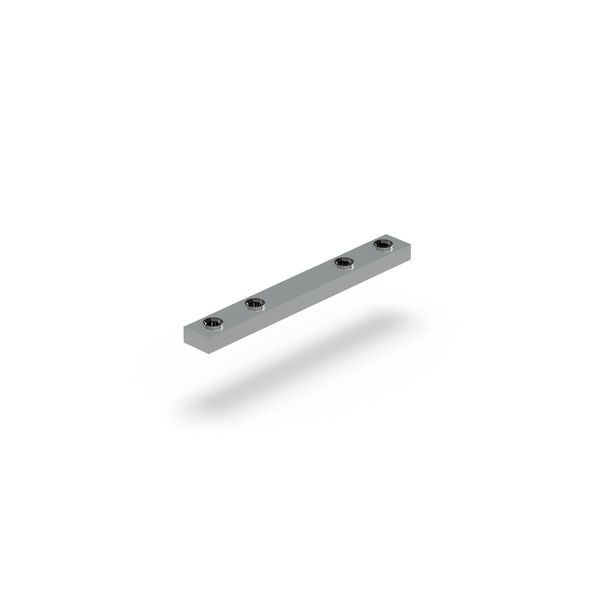 Connector, mechanical L 50 B 6 H 4 colour: aluminium image 1