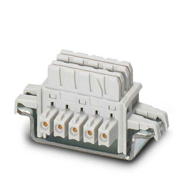 ME 6,2 TBUS-2 1,5/5-ST-3,81 VPE5 KMGY - DIN rail bus connectors image 3