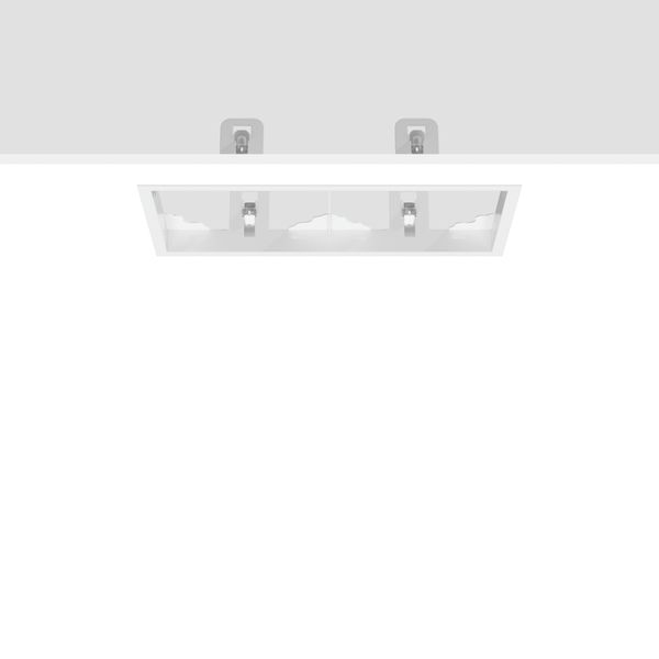 Recessed frame L 362 B 194 H 2 colour: white image 2