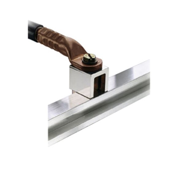Stud-type terminal, clip-on for cable lug, 10 mm (The price is shown without markup on metals. Request a quote for accurate information) image 1