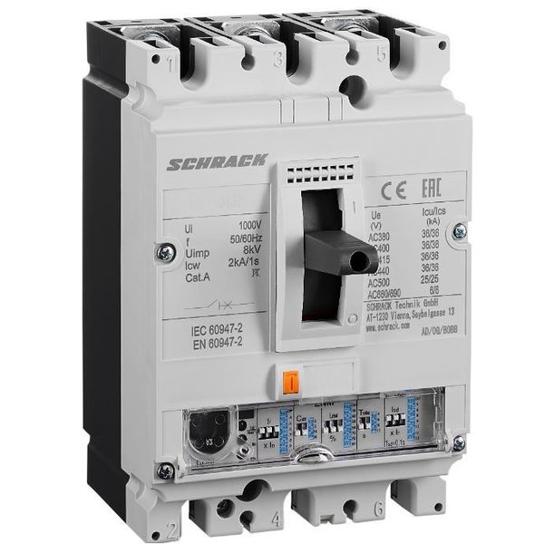 Moulded Case Circuit Breaker Type ENM, 3 pole, 50kA, 32A image 1