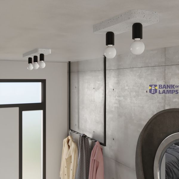 CEILING LAMP TAVO 3 GREY E27 3X15W IP20 image 8