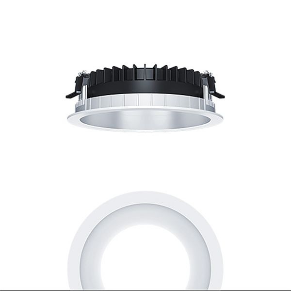 PANOS R R200 2k-930 SWI L SPC WH - LED ceiling-recessed luminaire image 1