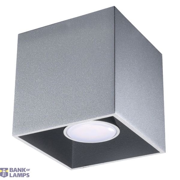 SPOT QUAD 1 GREY GU10 1X40W IP20 image 2