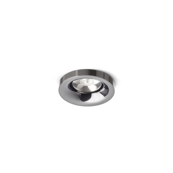 SHARM PLUS recessed black chrome 230V LED 10W 24° 3000K image 1