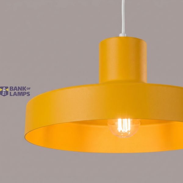 Pendant lamp BILO yellow image 8