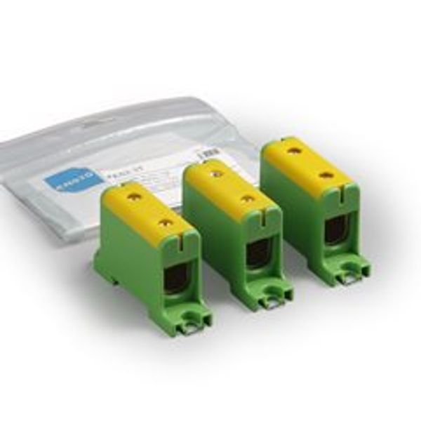 KE62.3T | Terminal block 3 x KE62.3 yellow/green image 1