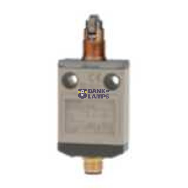 Compact limit switch, connector type, 1 A 30 VDC, LED, Panel mount crossroller plunger D4CC4043B image 1