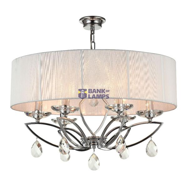 Neoclassic Miraggio Chandelier Chrome image 1