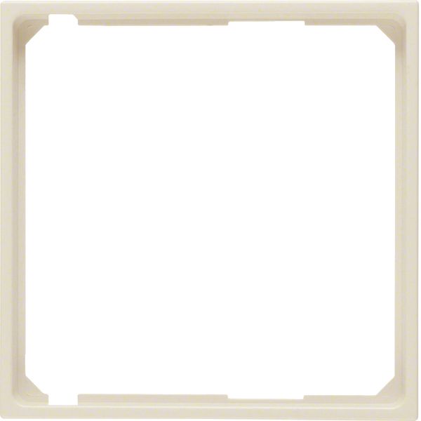 Intermediate ring for central plate, S.1, white glossy image 1