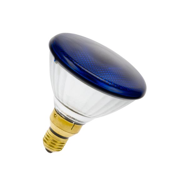 PAR38 E27 240V 80W Flood Blue image 1