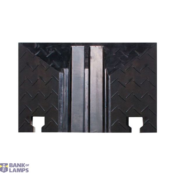 Solid rubber cable bridges End piece 150 x 250 x 48 28 x 30 image 1