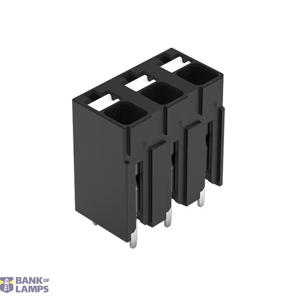 THR PCB terminal block push-button 1.5 mm² black image 1