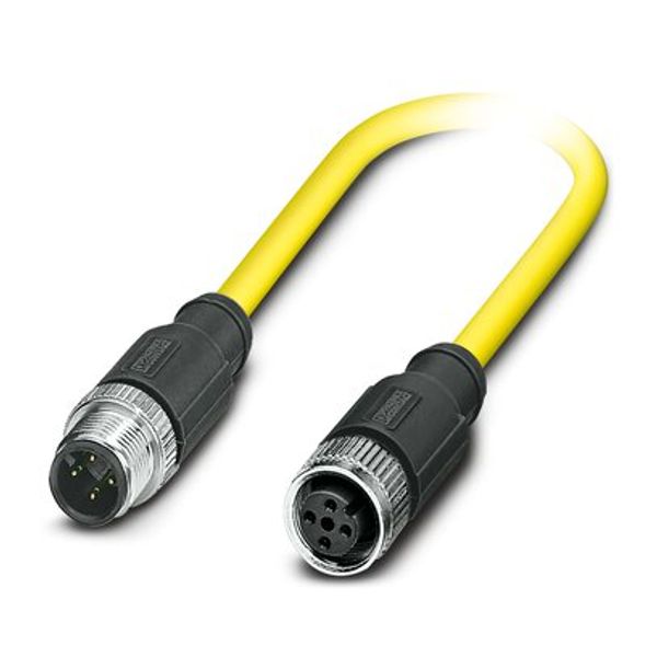 SAC-4P-M12MS/ 1,5-542/M12FSSH - Sensor/actuator cable image 1