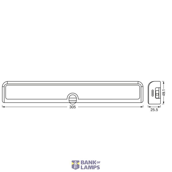 LINEAR LED FLIP SENSOR 5W 3000K image 9