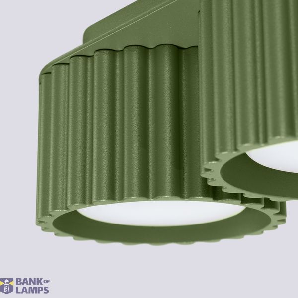 Ceiling lamp AURA 2 olive green Gx53 image 6