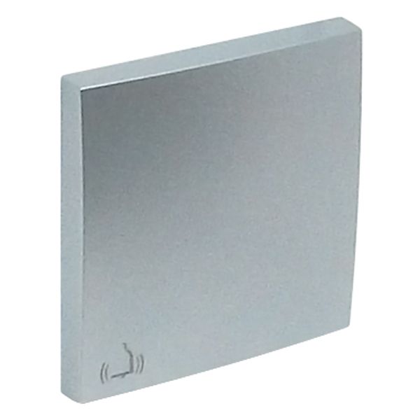 ROCKER F/SWITCHES W/BELL SYMBOL ALUMINIUM image 1