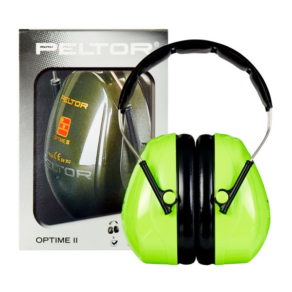 3M™ PELTOR™ Optime™ II Earmuffs, Hi-Viz, Headband, H520A-472-GB image 4