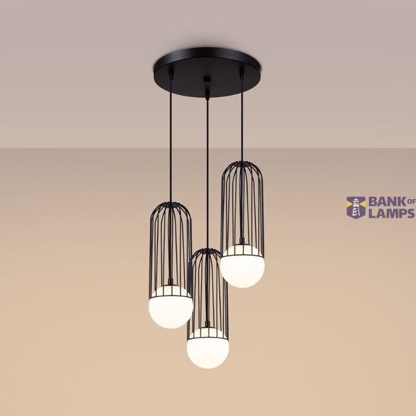 Pendant lamp BRINA  3P black image 14