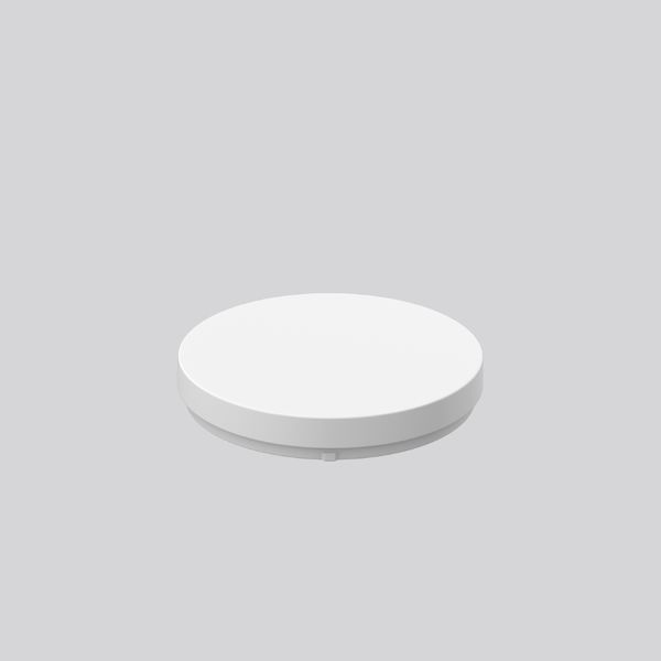Replacement glass, moulded glass D 300 H 51 colour: white image 2
