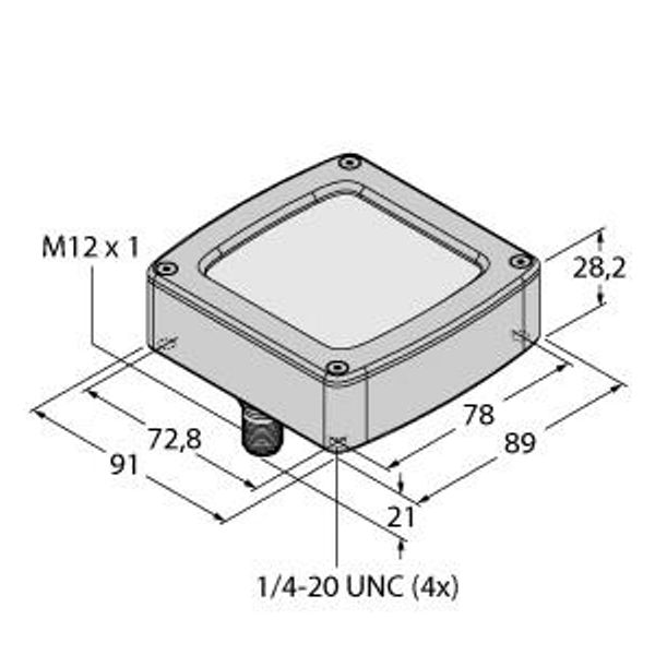 LED Area Light In the Metal Housing   WLC90WGL30RPWMQ image 2