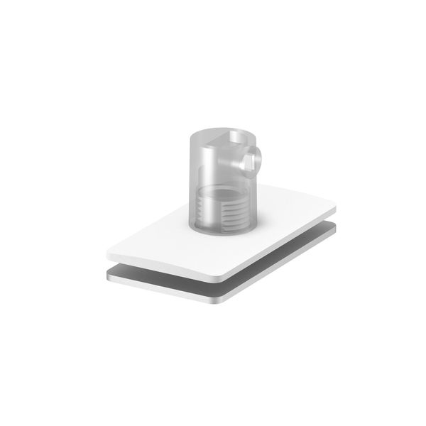 H-PROFILE strain relief/pendant feed-in, white image 1