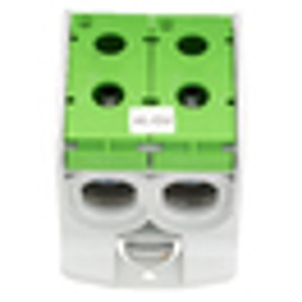 Aluminium /Copper terminal, 1-pole Double green, 300mmý image 7