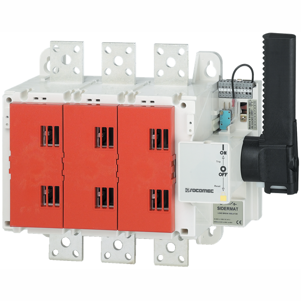 Load break switch body  SIDERMAT 3P 800A side operation image 1