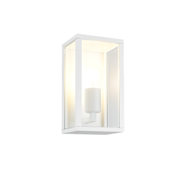 Garonne wall lamp E27 matt white image 1