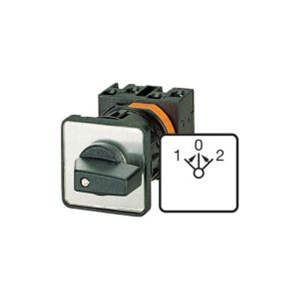 T5B-3-8228/E Reversing switches, T5B, 63 A, flush mounting, 3 contact unit(s), Contacts: 5, 45 °, momentary, With 0 (Off) position, with spring-return from both di image 2