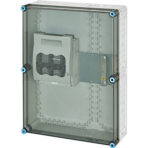 Mi load separator box IP65, 1x250A NH1 3p, BM6, 450x600mm, +PE/Zero terminal (Mi 5651) image 2