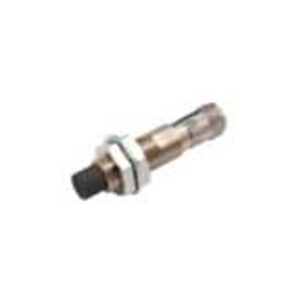 Proximity sensor, inductive, nickel-brass, short body, M12, unshielded E2EN1172C image 2