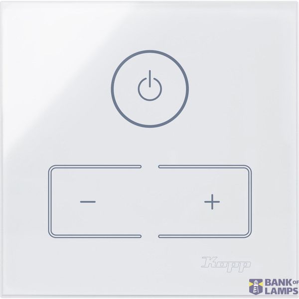 HK i8 Glass-sensor panel for dimmers image 1