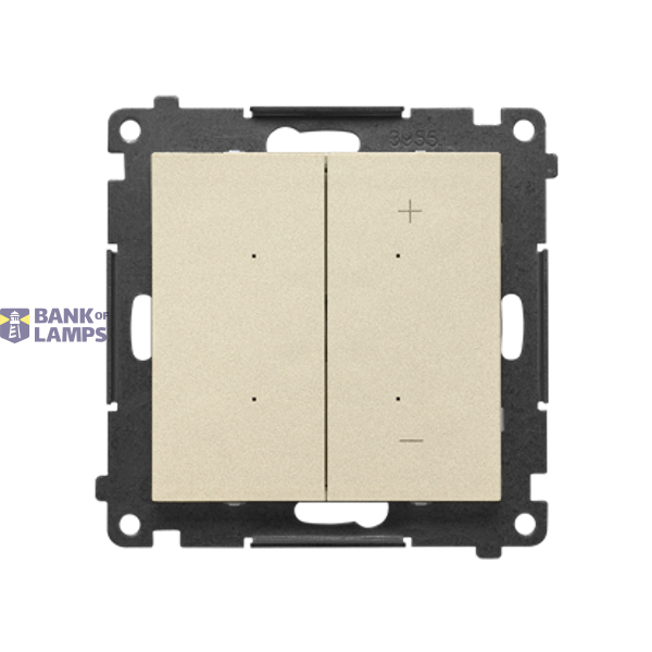 Dimmer for LED strips 12-24 V, controlled by a smartphone [Wi-Fi] - 1-channel - DIMMER W, (module), champagne matt image 1