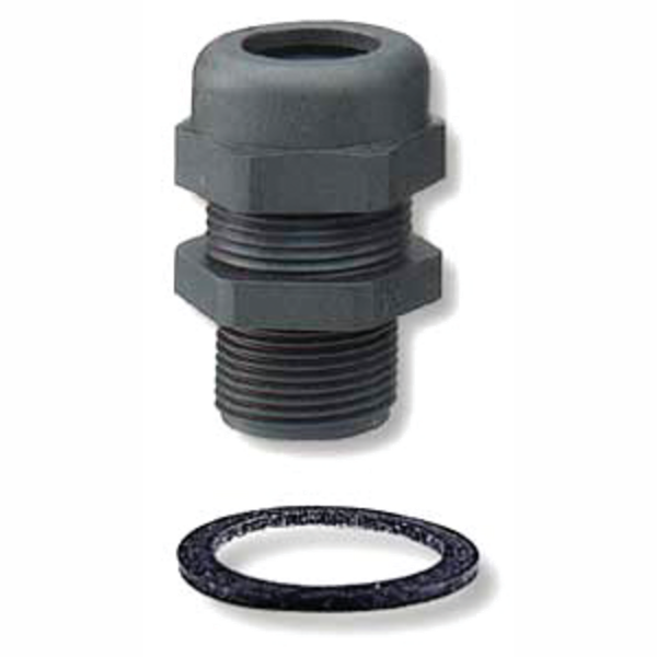 POLYAMIDE LOCKNUT FOR CABLE GLAND ATEX DIAMETER 20 image 1