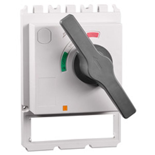 Rotary Handle complete, lockable for MX3 for electr. release image 1