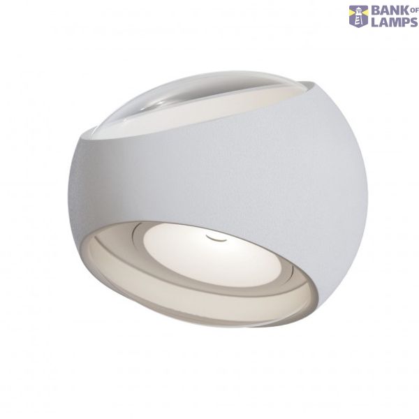 Outdoor Stream Wall Lamp White image 1