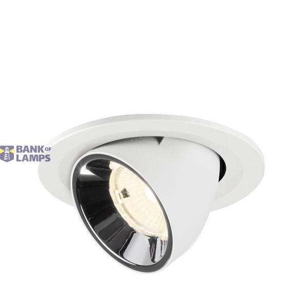 NUMINOS® GIMBLE S 4000K 55° white/chrome image 1