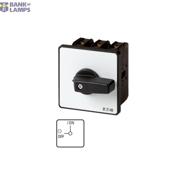P3 On-off switch, 80 A,Flush mounting, 4 pole, Form E, Black, Short th image 8