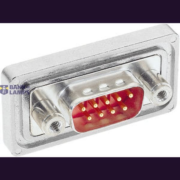 D SUB IP 67 25 POLE STRAIGHT FRONT METAL image 1