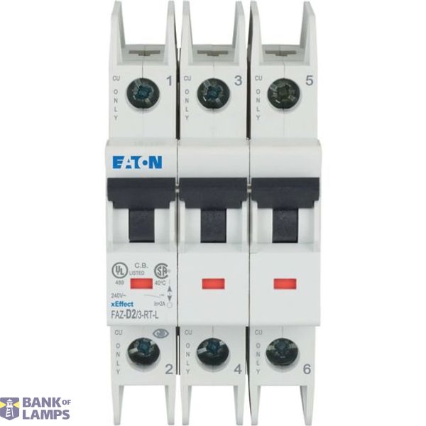 FAZ-D2/3-RT-L Eaton Moeller series xEffect - FAZ-NA, FAZ-RT MCB image 1