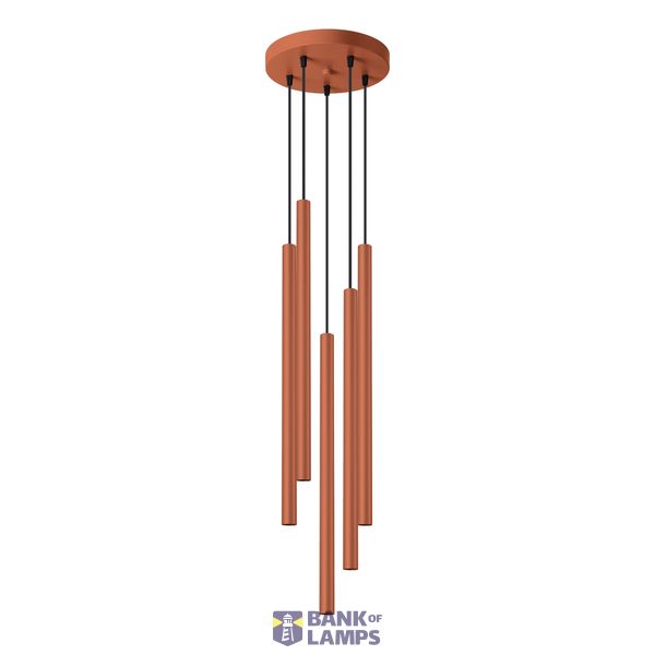 PASTELO HANGING LAMP 5P RED OCHRE 5XG9 image 3