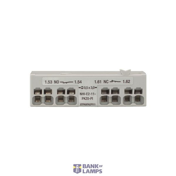 Standard auxiliary contact NHI-E, 1 N/O, 1 NC, Can be fitted to the fr image 3