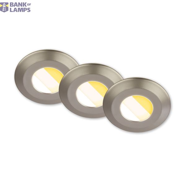 Nachhaltige Ultraflache LED Einbauleuchten 3er-Set image 1