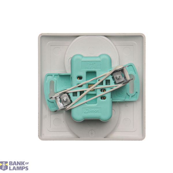 Single roller blind button to control single blind from different locations, 10A, white image 1