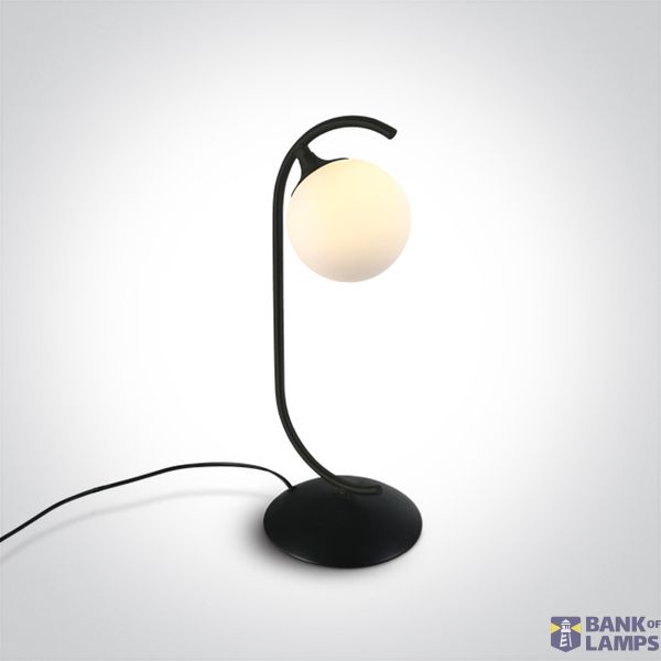 BLACK TABLE LAMP 9w G9 100-240V image 1