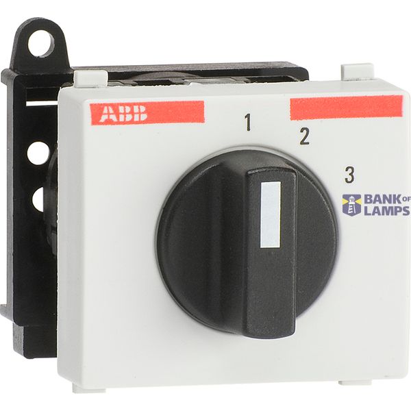 Step switch, 3- step, without O-position modular, door mounted, 1P image 1