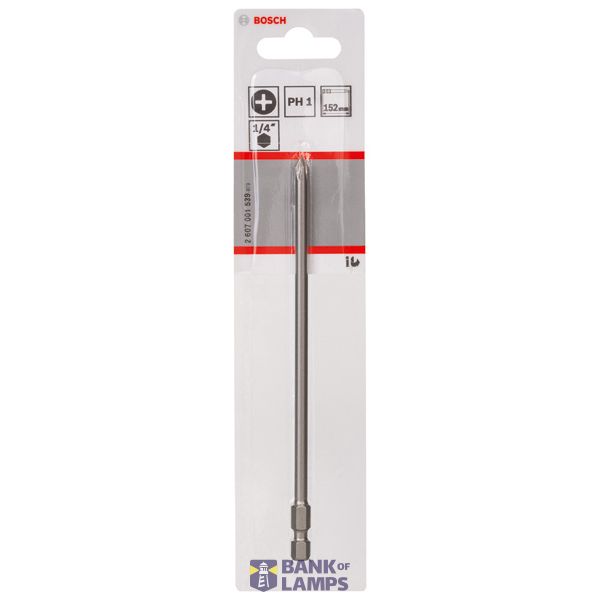 Screwdriver bit Extra Hard PH 1, 152 mm 1 pcs. image 1