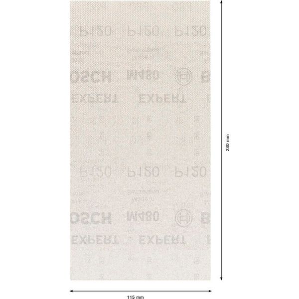EXPERT M480 Sanding Net 115 x 107 mm, G 120, 50-pc image 2