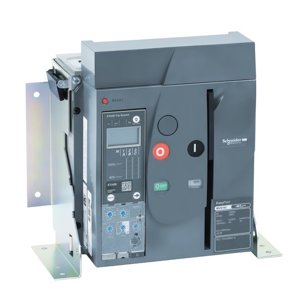 Circuit breaker, EasyPact MVS, 3 Poles, 1250A, 50kA, AC, MF, ET6G image 1